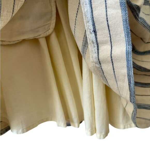 J. Crew Nautical Strip Dress Blue Size 2 - Picture 8 of 9